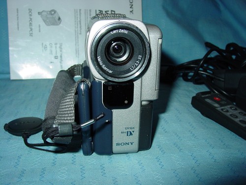 Sony dcr carl zeiss - sony, 5