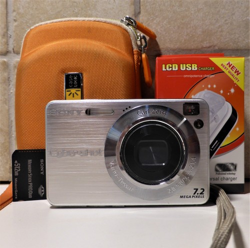 Sony cybershot dsc w120 carl - cybershot,