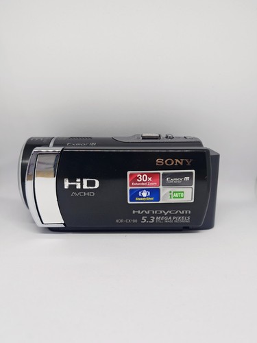 Sony hdr cx190 handycam - hdr-cx190, full