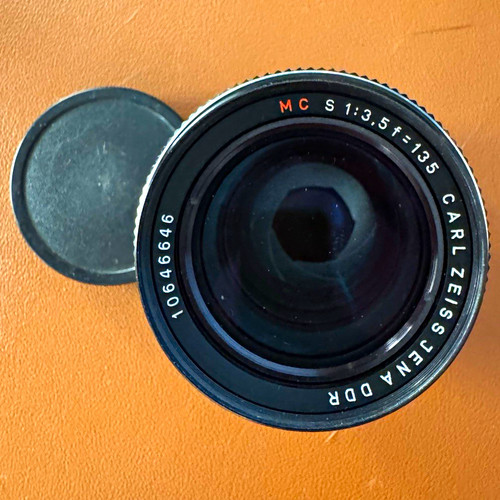Obiettivo carl zeiss jena 135 - obiettivo,